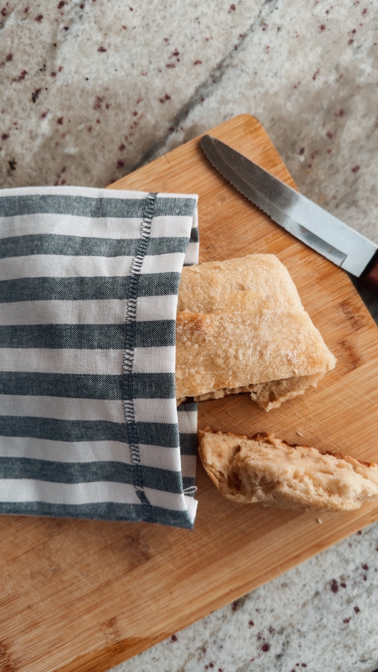 Linen Bread Bag